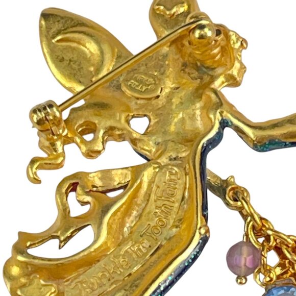 Kirks Folly Enchanted Fairy Brooch With Crystals & Pearls Original New Box - Picture 7 of 12